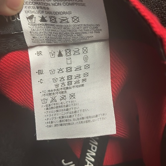 AIR JORDAN JUMPMAN Red&Black Adjustable Youth Hat PRICE DROP $40 Authentic - Picture 9 of 9